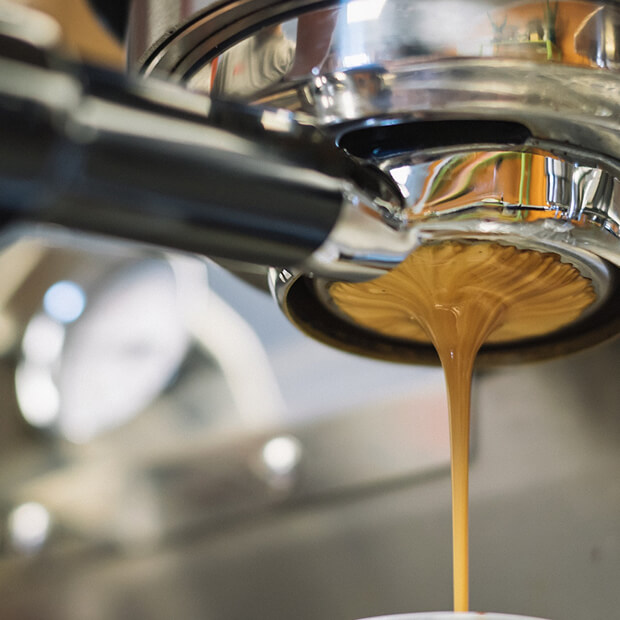 コーヒー抽出の写真